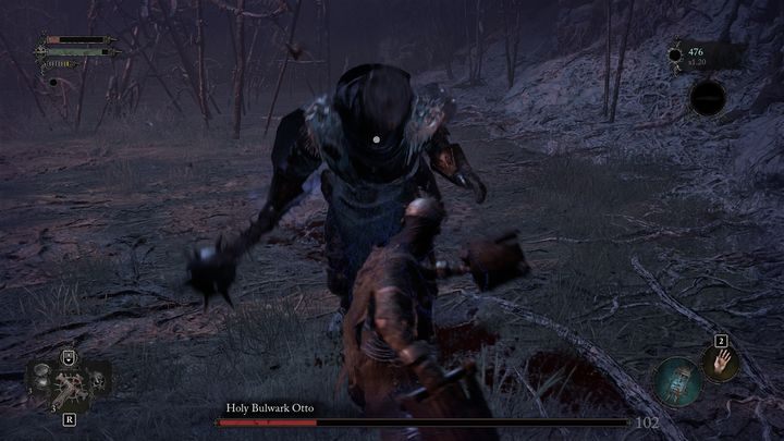 If you know that your dodge is being performed at the wrong moment, or if you simply cannot do it, we recommend blocking the boss's attacks - Lords of the Fallen: How to beat Holy Bulwark Otto? - Main - Lords of the Fallen Guide