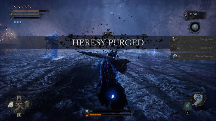 For defeating Tancred, Master of Castigations and Reinhold The Immured you' - Lords of the Fallen: How to defeat Tancred, Master of Castigations boss? - Main - Lords of the Fallen Guide