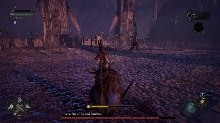 Pieta also has a sequence of four attacks - Lords of the Fallen: How to beat Pieta, She of Blessed Renewal? - Main - Lords of the Fallen Guide