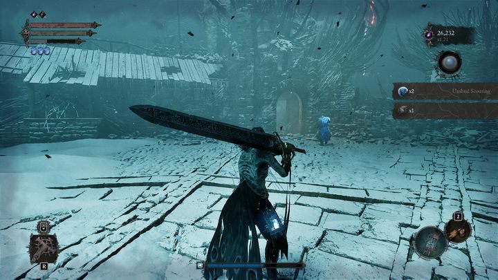 There is also Umbral Stigma in the arena - Lords of the Fallen: How to defeat the Hollow Crow boss? - Main - Lords of the Fallen Guide