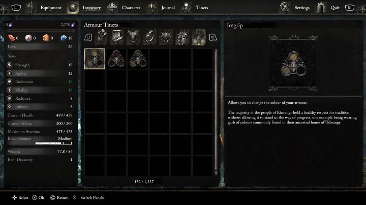 2 - Lords of the Fallen: How to change the color and appearance of armor? - Character development and equipment - Lords of the Fallen Guide