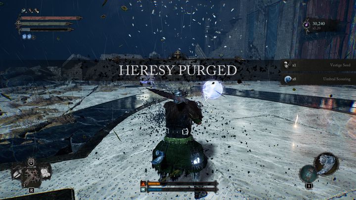 For defeating the Judge Cleric, the Radiant Sentinel, you will receive the following rewards - Lords of the Fallen: How to defeat the Judge Cleric, the Radiant Sentinel boss? - Main - Lords of the Fallen Guide