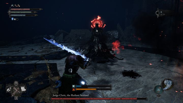 Most of the attacks of Judge Cleric, the Radiant Sentinel have the same animations - Lords of the Fallen: How to defeat the Judge Cleric, the Radiant Sentinel boss? - Main - Lords of the Fallen Guide