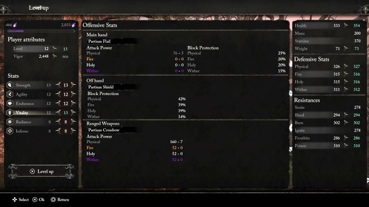 Other ways to lower the challenge level include - Lords of the Fallen: Difficulty levels - Basics - Lords of the Fallen Guide