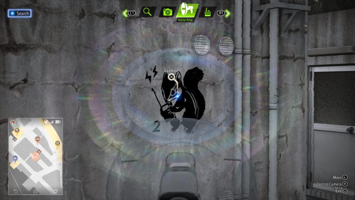 Using the Noise Amp, examine the next picture in the middle of the alley - Lost Judgment: Squirrel search Bar District - all squirrels, map - Ijincho - Lost Judgment Guide
