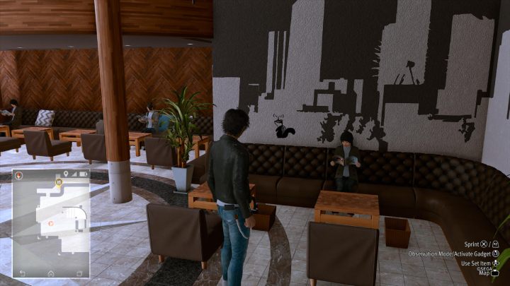 The 20th image is found at the Plage restaurant - Lost Judgment: Squirrel search Isezaki Road - all squirrels, map - Ijincho - Lost Judgment Guide