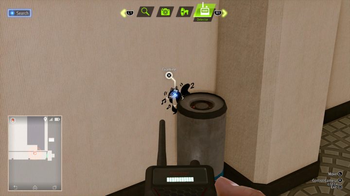 Use the detector to examine the image located in the hallway - Lost Judgment: Squirrel search In Shichifuku - all squirrels, map - Kamurocho - Lost Judgment Guide