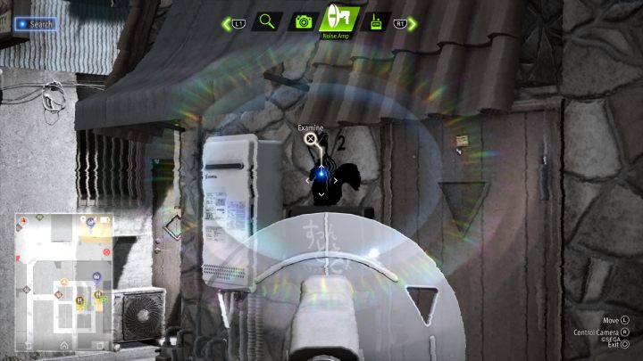 Using the Noise Amp, investigate the picture in the north alley of the neighborhood - Lost Judgment: Squirrel search E Shichifuku - all squirrels, map - Kamurocho - Lost Judgment Guide