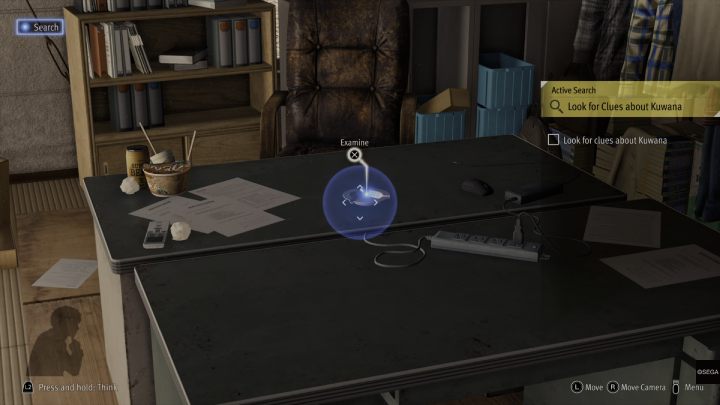 Inside the apartment, examine the ashtray on the table and the cigarettes on the mattress - Lost Judgment: Chapter 8 Phantom of Ijincho - walkthrough - Main Storyline - Lost Judgment Guide