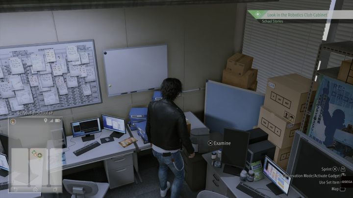 After beating another team, a teacher will visit the club headquarters - Lost Judgment: Robotics Club - walkthrough - School Stories - Lost Judgment Guide