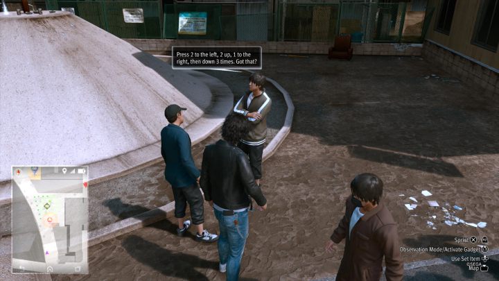 You can get a clue about the access code by eavesdropping on 2 men standing in Fukutoku Park - Lost Judgment: Gambling Hall - what is the entry code? - FAQ - Lost Judgment Guide