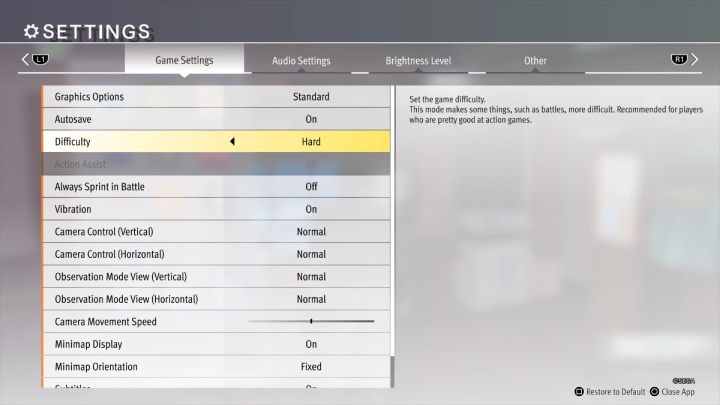 Lost Judgment features many setting configuration options - Lost Judgment: Xbox, PS5, PS4 controls, keybinds - Annex - Lost Judgment game guide