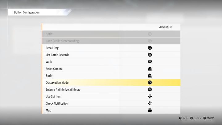 In the Other tab, after entering Button Configuration, you can freely change the settings of individual keys as you see fit - Lost Judgment: Xbox, PS5, PS4 controls, keybinds - Annex - Lost Judgment game guide