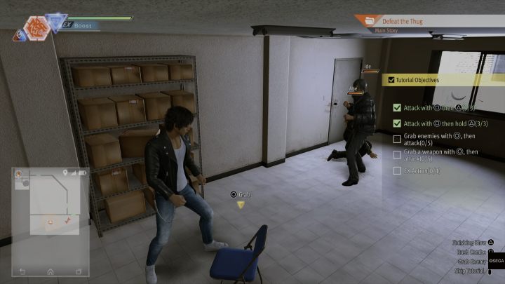 Once you enter the building, you will be attacked by enemies - Lost Judgment: Chapter 1 Black Sheep - walkthrough - Main storyline walkthrough - Lost Judgment game guide