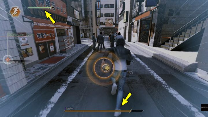 After winning the fight, Kosuke will start running away - Lost Judgment: Chapter 1 Black Sheep - walkthrough - Main storyline walkthrough - Lost Judgment game guide