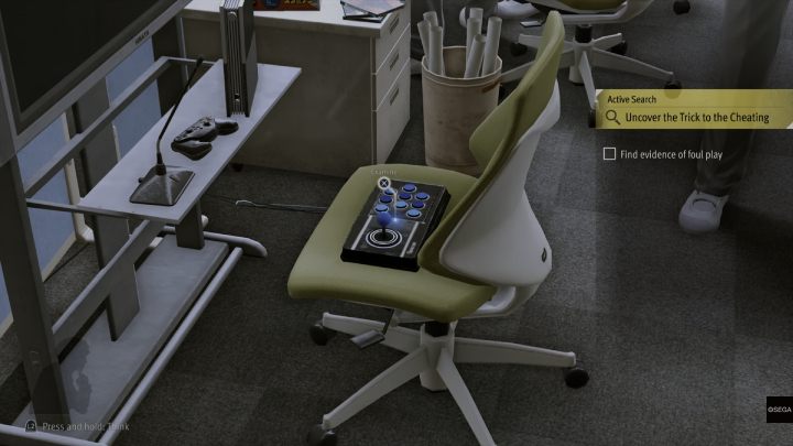 After defeating 3 players, you will face Sanbonmatsu - Lost Judgment: eSports Club - walkthrough, solution - School Stories - Lost Judgment Guide