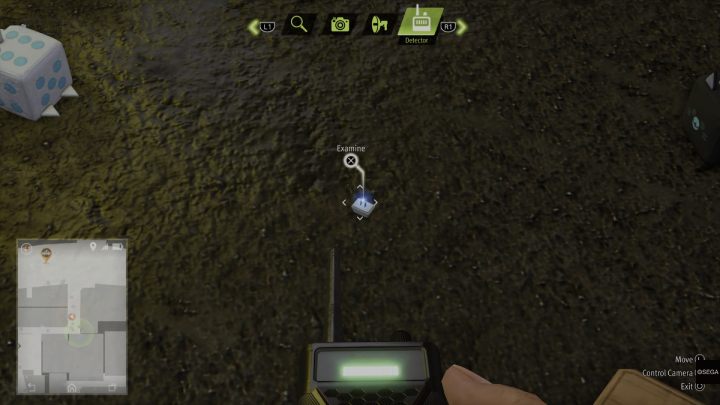 Using a detector, examine the adapter lying on the ground - Lost Judgment: Dastardly Detective, The Final Night Flight - walkthrough - Side Cases - Lost Judgment Guide