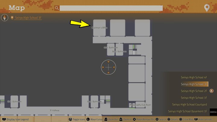 Head to the staff room - Lost Judgment: Chapter 6 Converging Heat - walkthrough - Main Storyline - Lost Judgment Guide