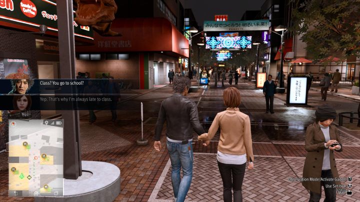 Head to the designated location and wait for Emily at the station - Lost Judgment: Step by Step - walkthrough - Side Cases - Lost Judgment Guide