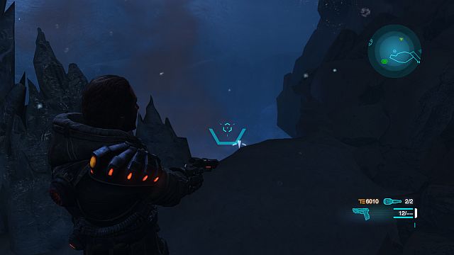 Get into the mech and go towards Coronis - Mission 2: First Thermal Post - Walkthrough - Lost Planet 3 - Game Guide and Walkthrough