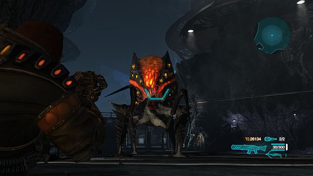 Go towards the location's exit, cross the Killing Fields and towards Mira, who is waiting for you - Mission 5: Help for the Forgotten - Walkthrough - Lost Planet 3 - Game Guide and Walkthrough