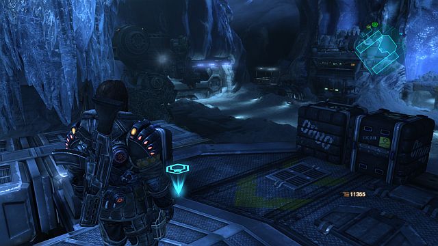 Mech in the background, a profile view. - Audio Logs - Collectibles - Lost Planet 3 - Game Guide and Walkthrough