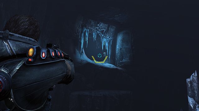 She hides within the den of hunters - near a carriage to the sky - Albino Taarkas - Collectibles - Lost Planet 3 - Game Guide and Walkthrough