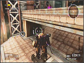 In the last room before fighting the boss - Target Marks: Mission 9 - Target Marks - Lost Planet: Extreme Condition - Game Guide and Walkthrough