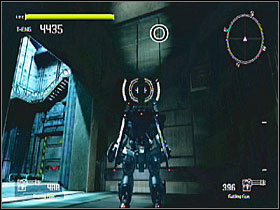 In the last room before the boss fight - Target Marks: Mission 6 - Target Marks - Lost Planet: Extreme Condition - Game Guide and Walkthrough