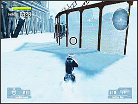 By the fence near where you later fight the boss - Target Marks: Mission 3 - Target Marks - Lost Planet: Extreme Condition - Game Guide and Walkthrough