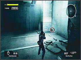 Inside the spiderling-filled car park - Target Marks: Mission 1 - Target Marks - Lost Planet: Extreme Condition - Game Guide and Walkthrough