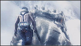 You can't leave your VS now, due to low temperature (now that's a poor argument, Capcom) - if it's destroyed, you go down with it - Mission 6 - Walkthrough - Lost Planet: Extreme Condition - Game Guide and Walkthrough