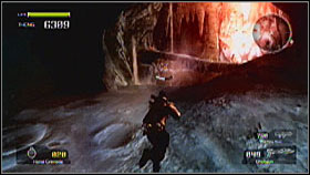 There's a Gatling Gun to the right - it might come in handy - Mission 1 - Walkthrough - Lost Planet: Extreme Condition - Game Guide and Walkthrough