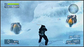 A bit further you'll be attacked by some Beetles - Mission 1 - Walkthrough - Lost Planet: Extreme Condition - Game Guide and Walkthrough