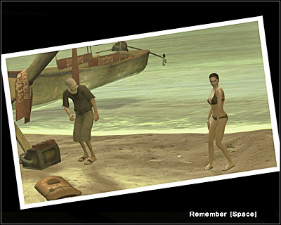 Taking a photo won't end this flashback scene right away, however you will be rewarded with a short movie - A New Day II - 1x02 - A New Day - Lost: Via Domus - Game Guide and Walkthrough