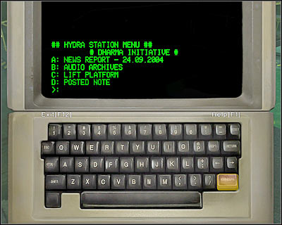 You may head over to a metal bridge (screen) - Worth A Thousand Words III - 1x07 - Worth A Thousand Words - Lost: Via Domus - Game Guide and Walkthrough