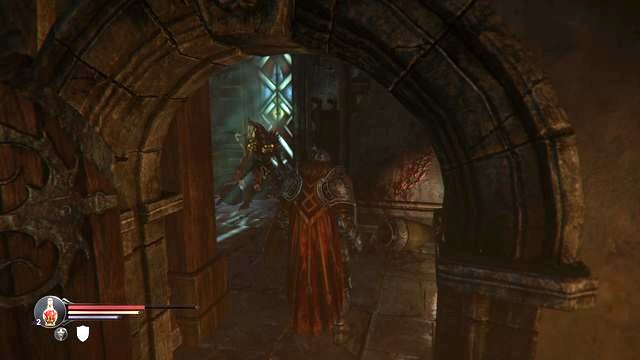 If you sneak in, you will avoid that attack and will remain unspotted. - Find the key for Kaslo | Keystone Citadel - Keystone Citadel - Lords of the Fallen 2014 Game Guide & Walkthrough