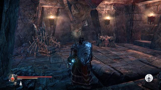 Just like earlier, you need to pull the lever - Destroy the Gate of Lords to Keystone | The Temple - The Temple - Lords of the Fallen 2014 Game Guide & Walkthrough