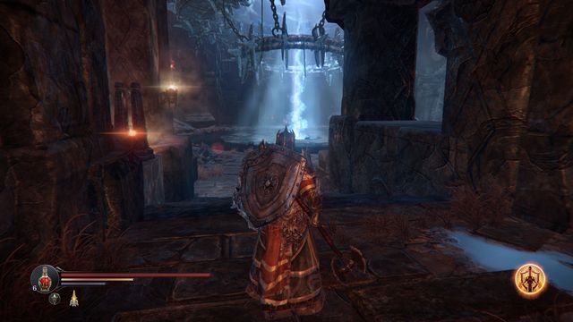 The portal will be closed shut after you defeat the Infiltrator. - Destroy the Gate of Lords to Keystone | The Temple - The Temple - Lords of the Fallen 2014 Game Guide & Walkthrough