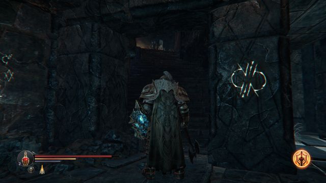 The location of mysterious writings - good to remember. Soon, you will be capable of reading them, thanks to Yetka. - Entering with Yetka | The Temple - another visit - The Temple - another visit - Lords of the Fallen 2014 Game Guide & Walkthrough