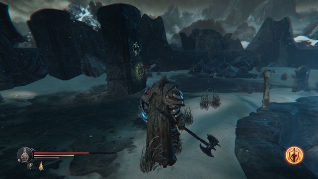 Then, pull the lever (the screenshot), thanks to which you open the passage to the Chamber of Lies - Entering with Yetka | The Temple - another visit - The Temple - another visit - Lords of the Fallen 2014 Game Guide & Walkthrough