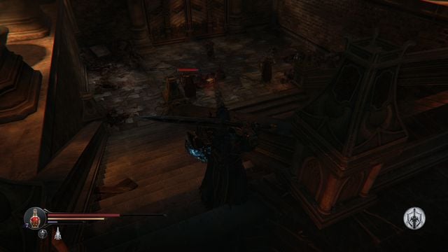 The opponents below are tough guys. - Face Antanas at the Citadel | Keystone Citadel - the last heart - Keystone Citadel - the last heart - Lords of the Fallen 2014 Game Guide & Walkthrough