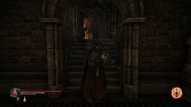 In the next room, there is a Captain waiting. His style is the same as that of the rest of the Knights (without the shield). - Face Antanas at the Citadel | Keystone Citadel - the last heart - Keystone Citadel - the last heart - Lords of the Fallen 2014 Game Guide & Walkthrough