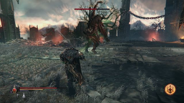 While summoning the Infested, the opponent is defenseless, for a moment and vulnerable to attacks. - The final battle - The Judge | Keystone Citadel - the last heart - Keystone Citadel - the last heart - Lords of the Fallen 2014 Game Guide & Walkthrough