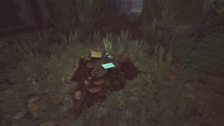 Here you will find a message from Amanda, a mask and clothes - The Yelverton mansion garden | Lust for Darkness Walkthrough - Walkthrough - Lust for Darkness Game Guide