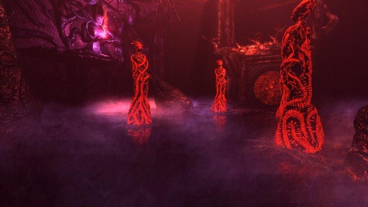 You will arrive in a room with pillars, as shown above - Finale | Lust for Darkness Walkthrough - Walkthrough - Lust for Darkness Game Guide