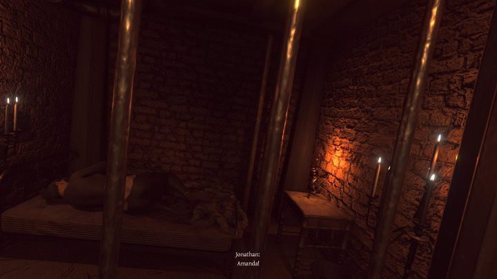 Follow the corridor until you get to the cell with Amanda (its well-lit) - Finale | Lust for Darkness Walkthrough - Walkthrough - Lust for Darkness Game Guide