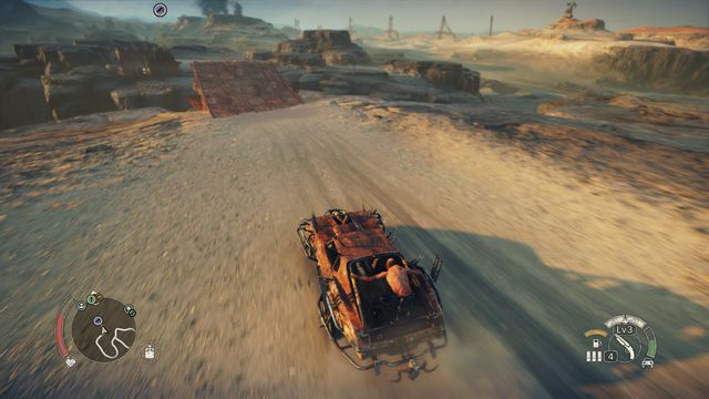 Use the boost before the ramp, it will extend the jump. - Colossus | Jeets Territory - maps - Jeets Territory - maps - Mad Max Game Guide
