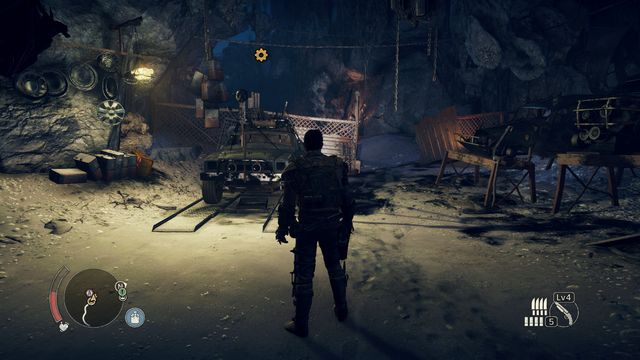 Scrapulance can be found near the entrance to the camp. - Grit Canyons | Gutgashs Territory - maps - Gutgashs Territory - maps - Mad Max Game Guide