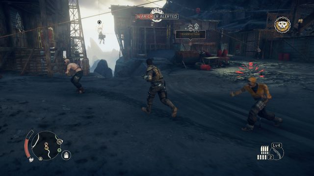 You will get to all other parts of the camp from the first one. - Reek Hills | Gutgashs Territory - maps - Gutgashs Territory - maps - Mad Max Game Guide